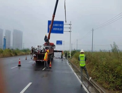 淮北淮北专业道路标牌施工